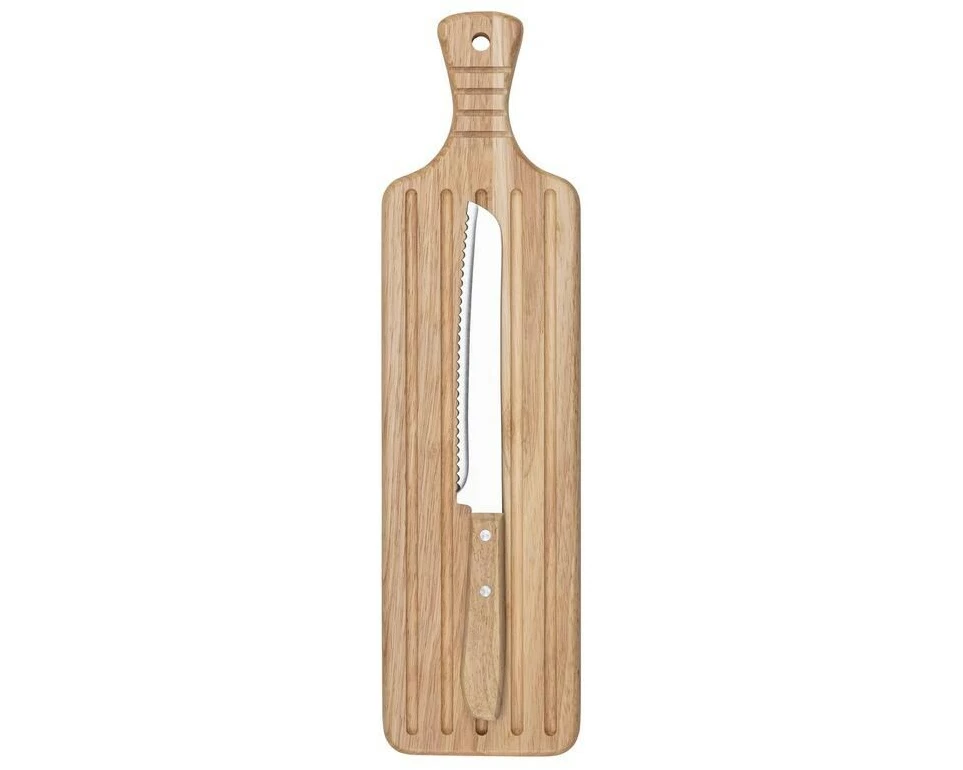 Nouvel Schneidebrett mit Brotmesser 5.5 cm/13 cm x 13 cm