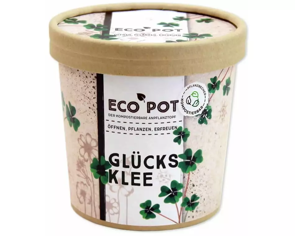 Feel Green EcoPot Glücksklee