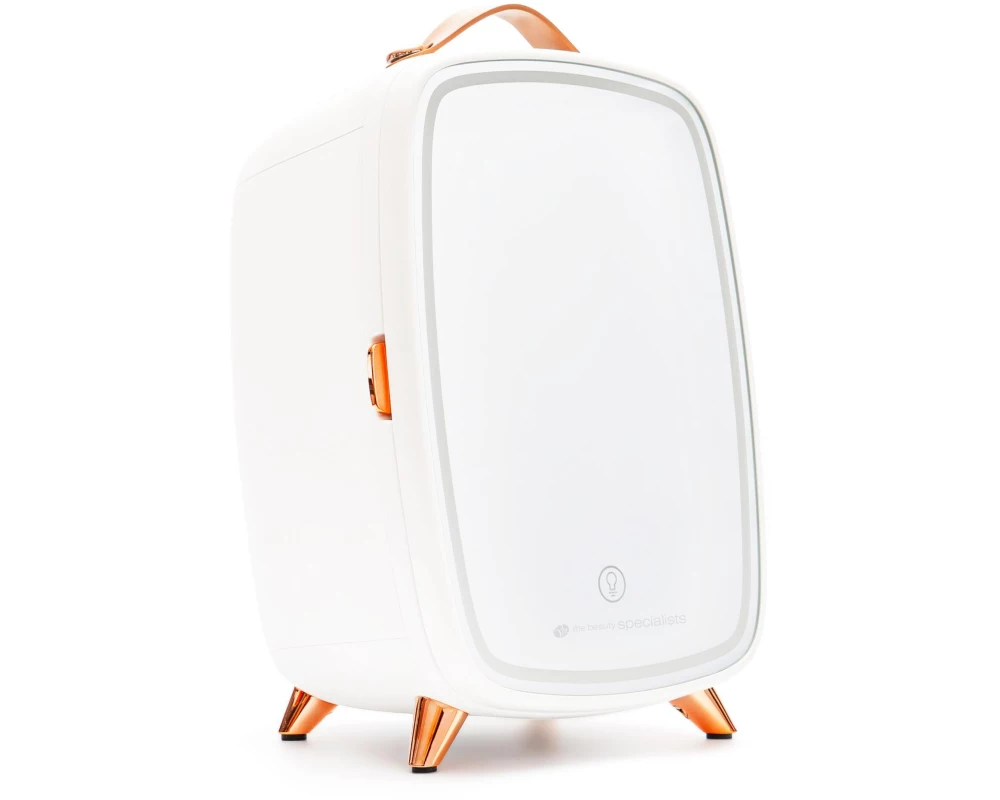 Rio Beauty-Kühlschrank mit Spiegel FRBM Weiss