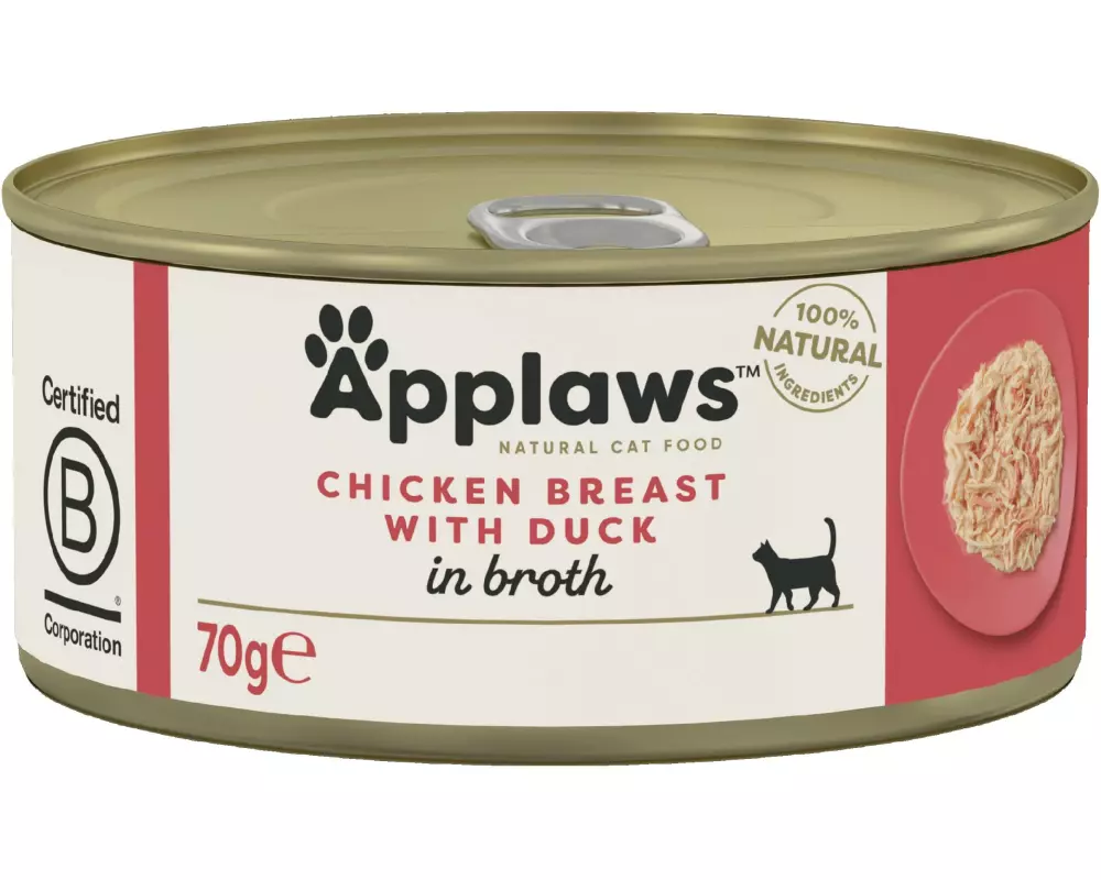Applaws Nassfutter Hühnchenbrust und Ente 70 g