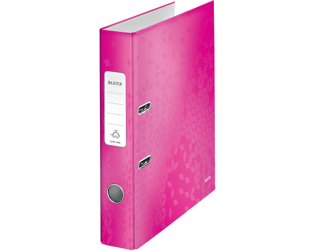 LEITZ Ordner WOW 180° 5.2cm 10060023 pink A4