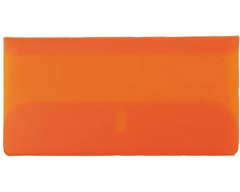 CONNECT Zubehör Hängeregister Klarsichthülsen, 60mm, Orange, 25Stk.