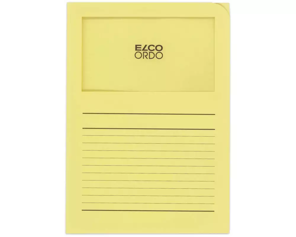 ELCO Sichthülle Ordo Classico A4 Gelb, 10 Stück