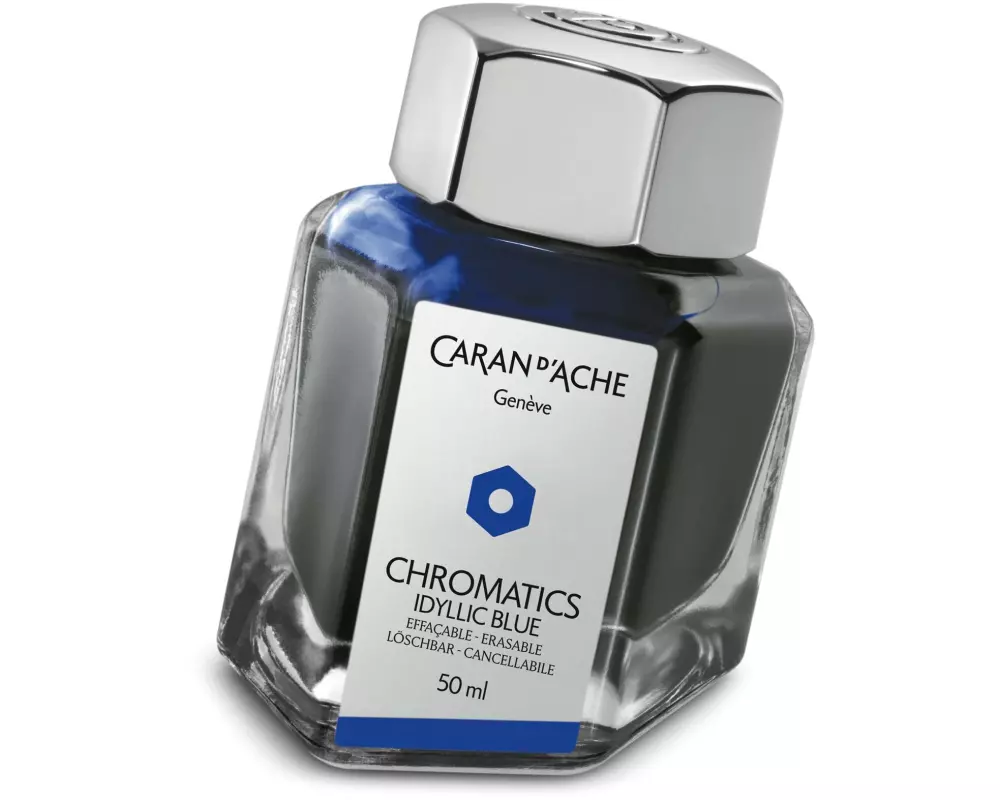 Caran d'Ache Tintenpatrone 50 ml Blau