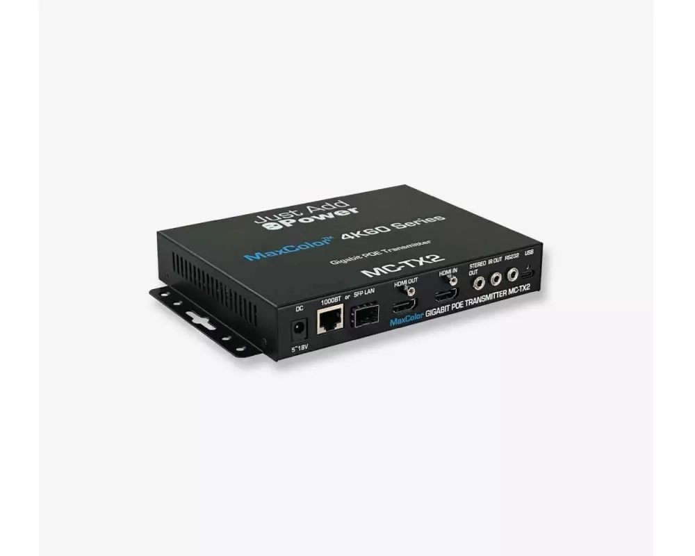 JUSTADDPOWER IP Transmitter VBS-MAX-TX-2 HDMI, PoE, 4K/60