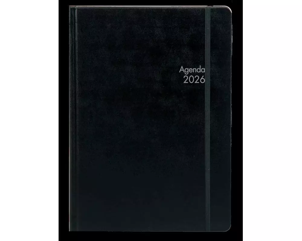 Simplex Wochenplaner Simply 15 x 21 cm, 2026, Schwarz