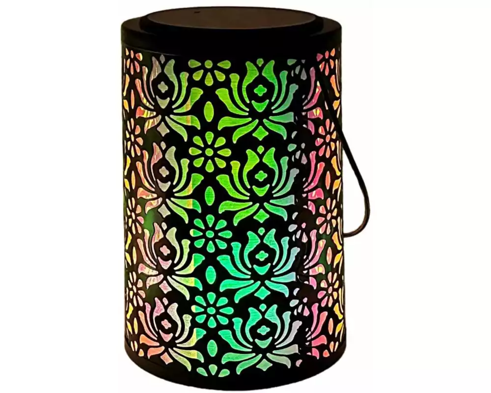 Dameco Laterne 3er Assortierung, Blüten