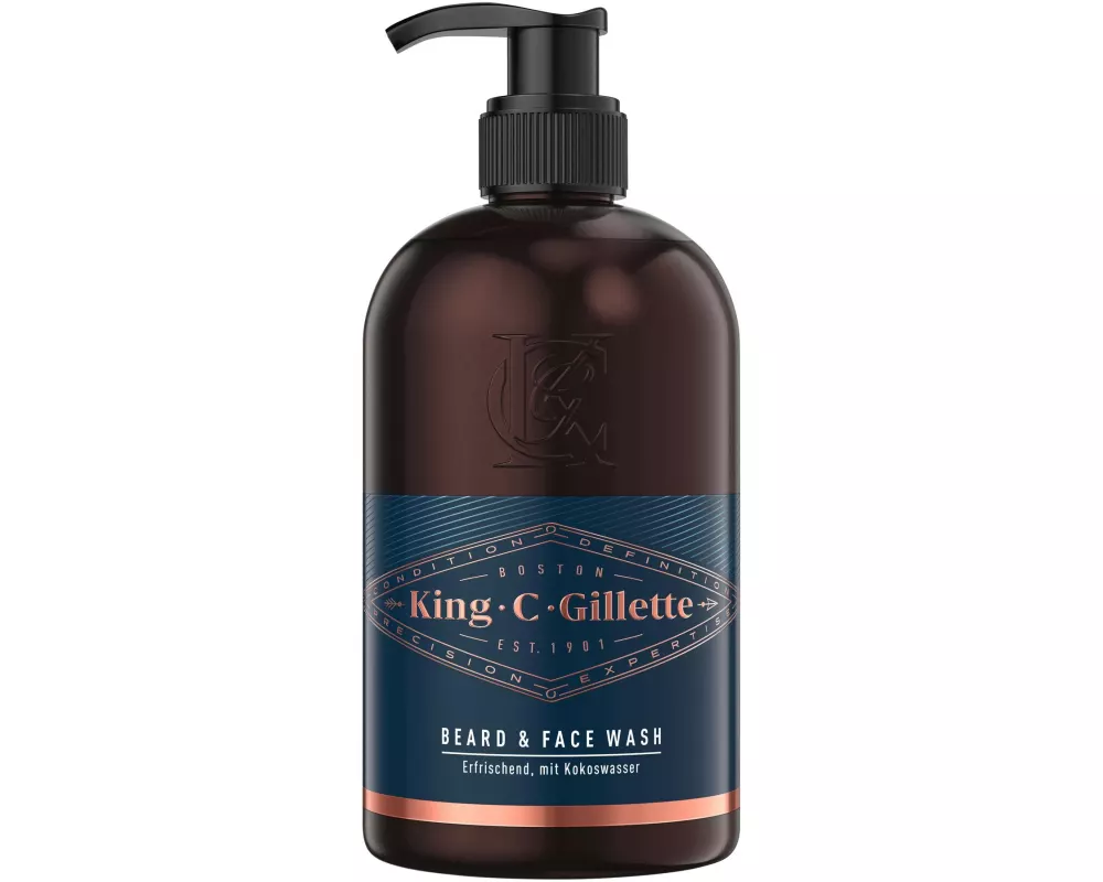 King C. Gillette Bartshampoo 350 ml
