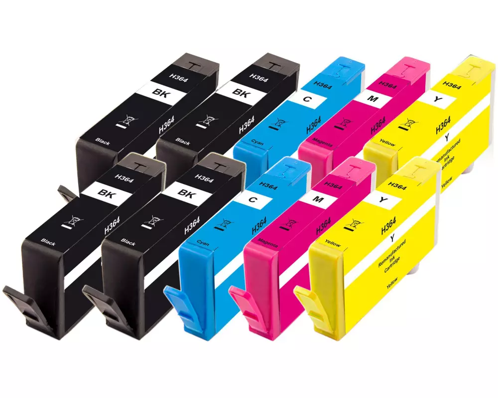 Peach Tintenset HP Nr. 364
