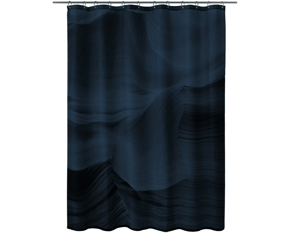 Kleine Wolke Duschvorhang Mystic 180 x 200 cm, Blau