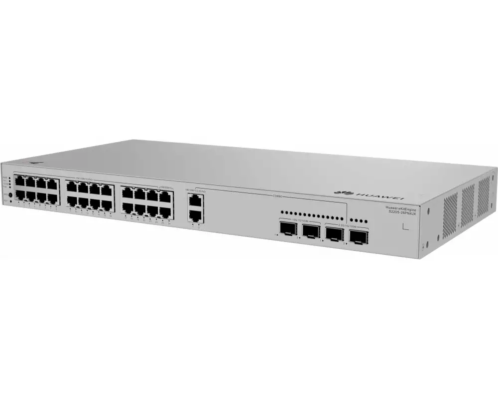 Huawei eKit PoE+ Switch eKitEngine S220S-26PN4JX 26 Port