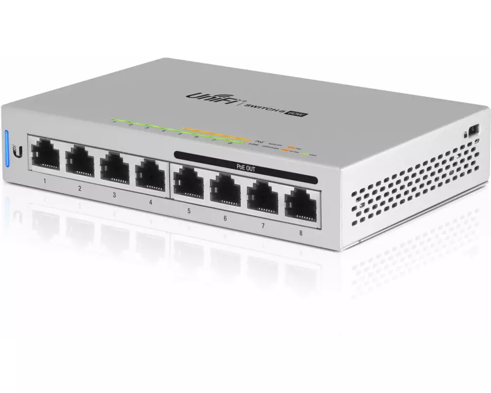 Ubiquiti PoE Switch UniFi US-8-60W 8 Port