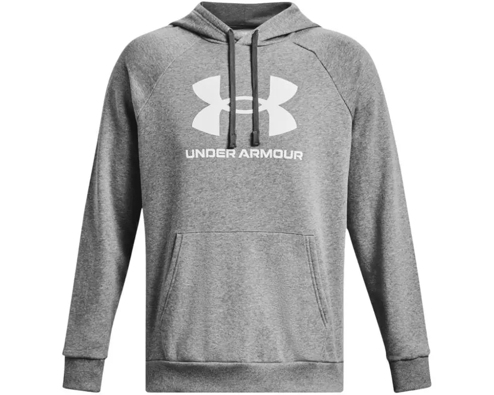UNDER ARMOUR Trainingshoodie Rival Fleece Grau, XL