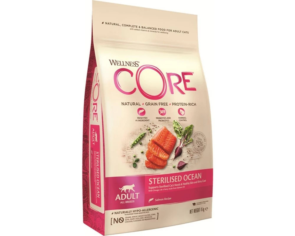 Wellness Core Trockenfutter Sterilised Ocean 4 kg