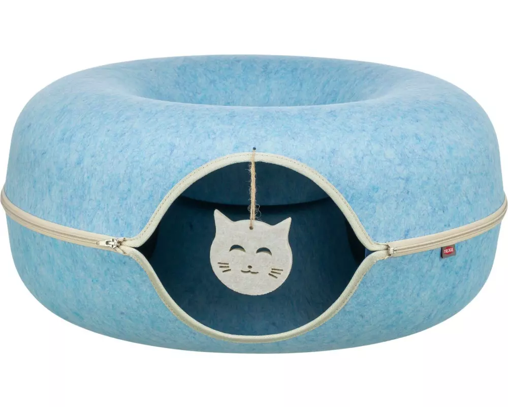Trixie Spieldonut Filz Blau ø 60 cm