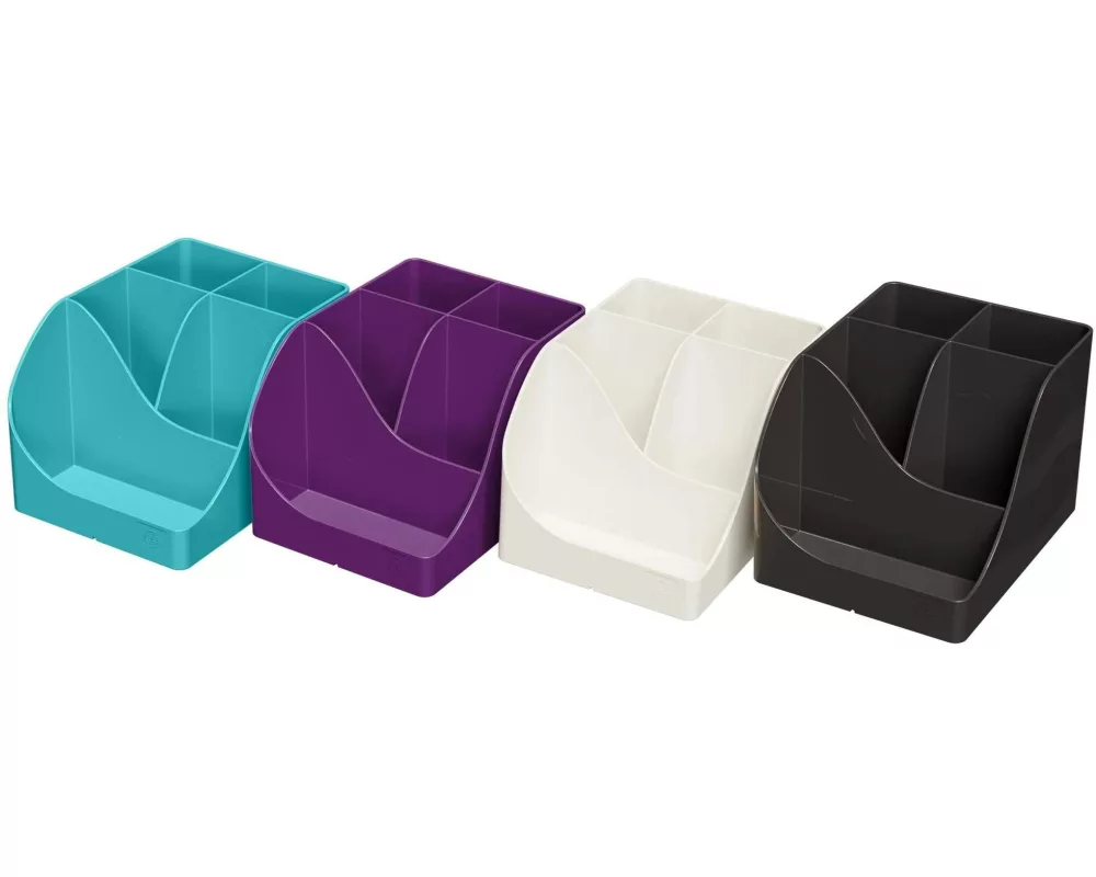 Exacompta Stiftebecher Pen-Wave Titan 4 Stück assortiert