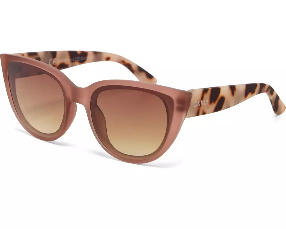 OKKIA Sonnenbrille Silvia Pink Havana