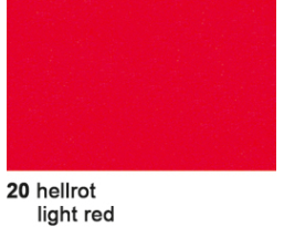 URSUS Moosgummi 30x40cm 8340020 hellrot 5 Bogen