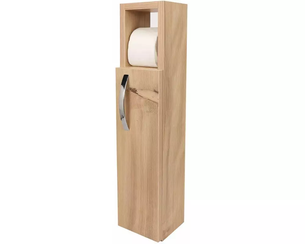 Woody Fashion Badezimmerregal Star 15 x 65 x 12 cm, Nature