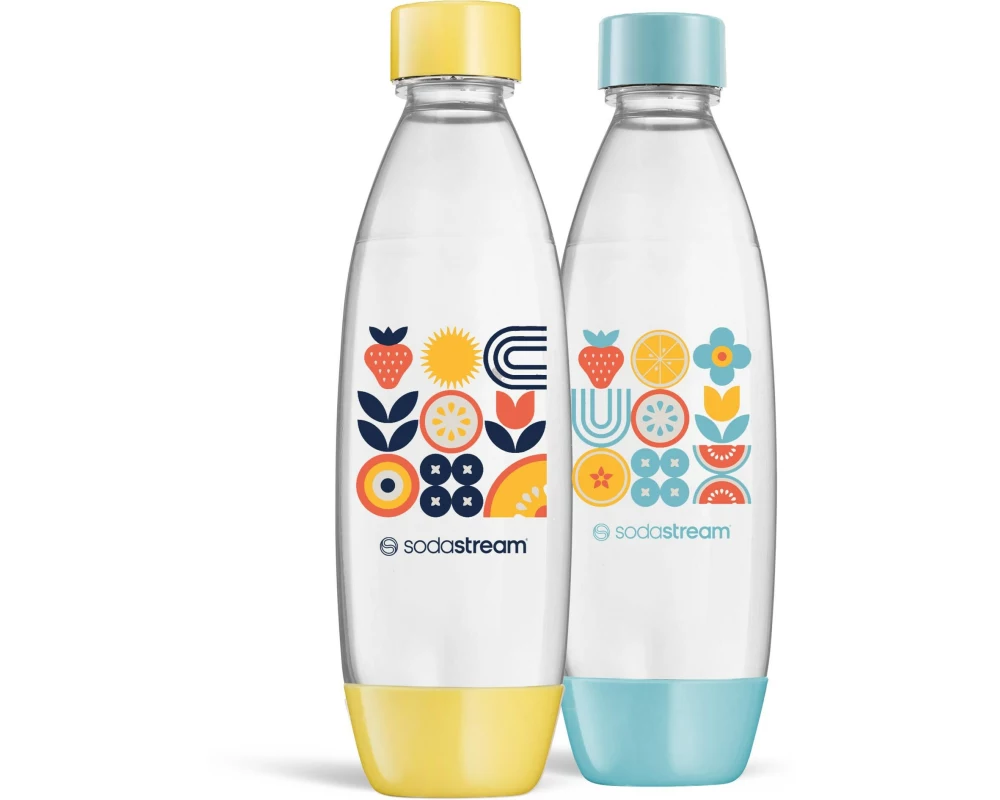 Sodastream Flasche Fuse National 1 l, 2 Stück
