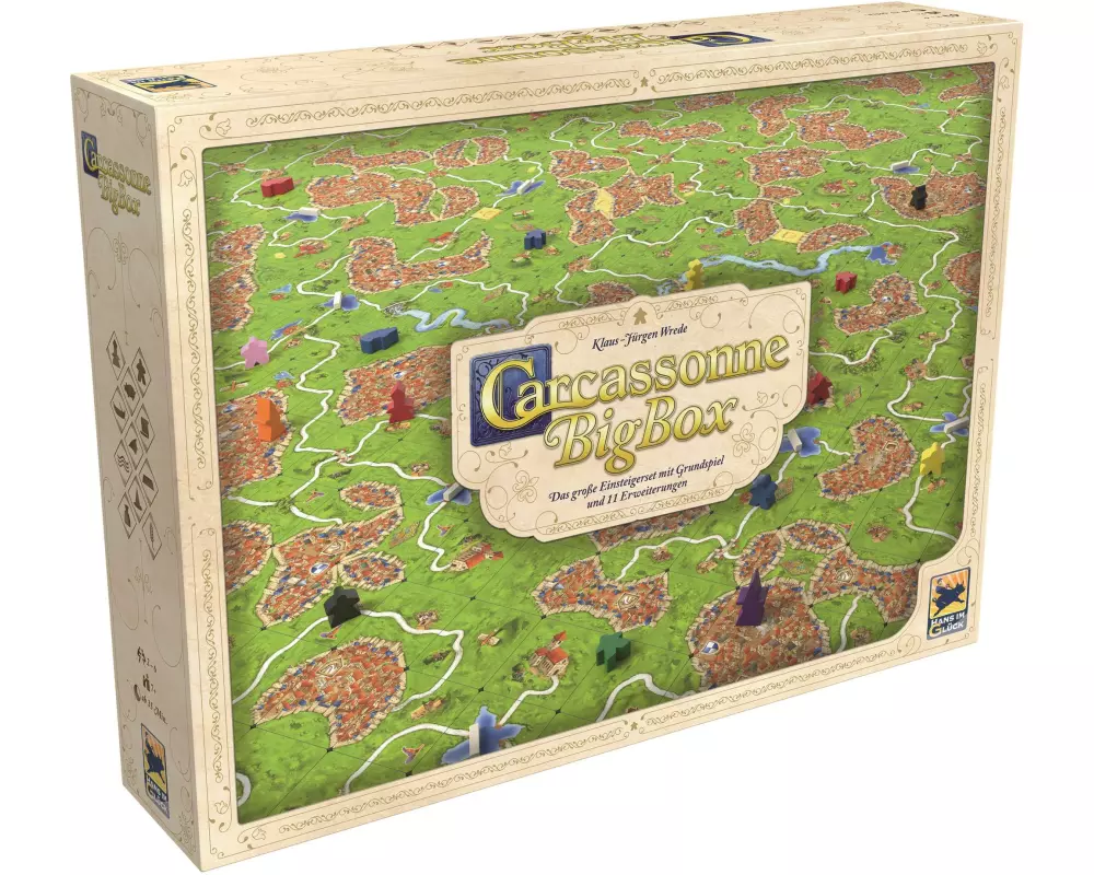 Hans im Glück Familienspiel Carcassonne BigBox