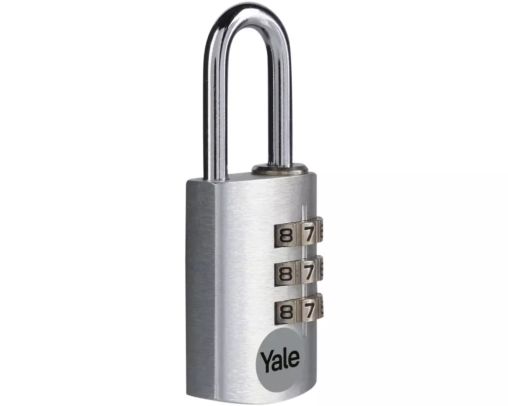 Yale Zahlenschloss YE3CB 20/21 Silber Aluminium/Stahl