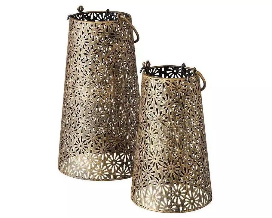 Boltze Kerzenhalter Kensington 2 Stück, Gold