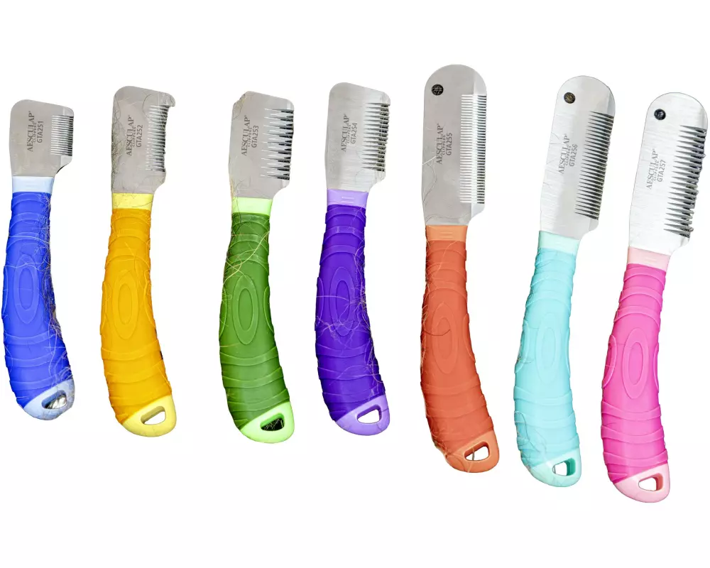 Aesculap Trimmmesser-Set 7-teilig, mit Tasche