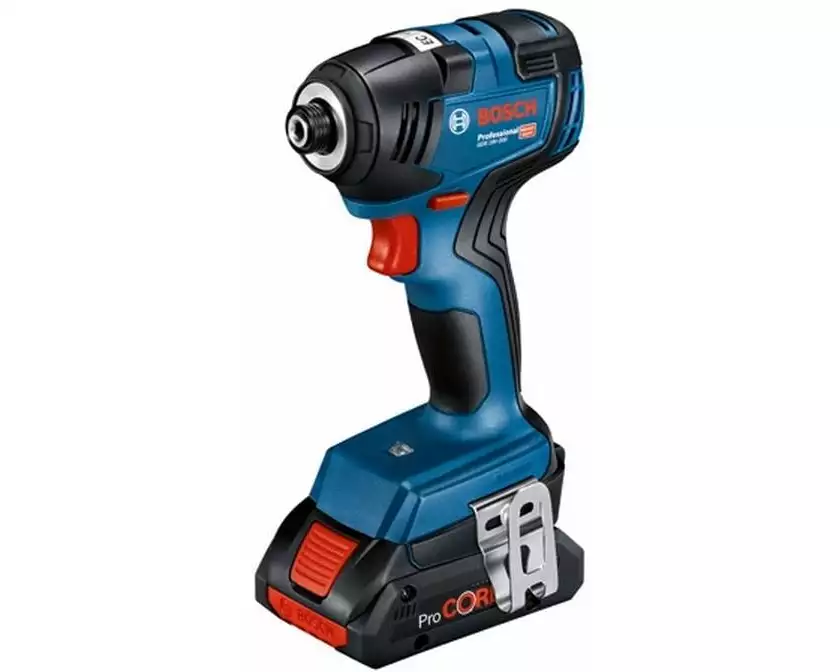 Bosch Professional Akku-Drehschlagschrauber GDR + 2 x 4.0 Ah + GAL 18 V-40
