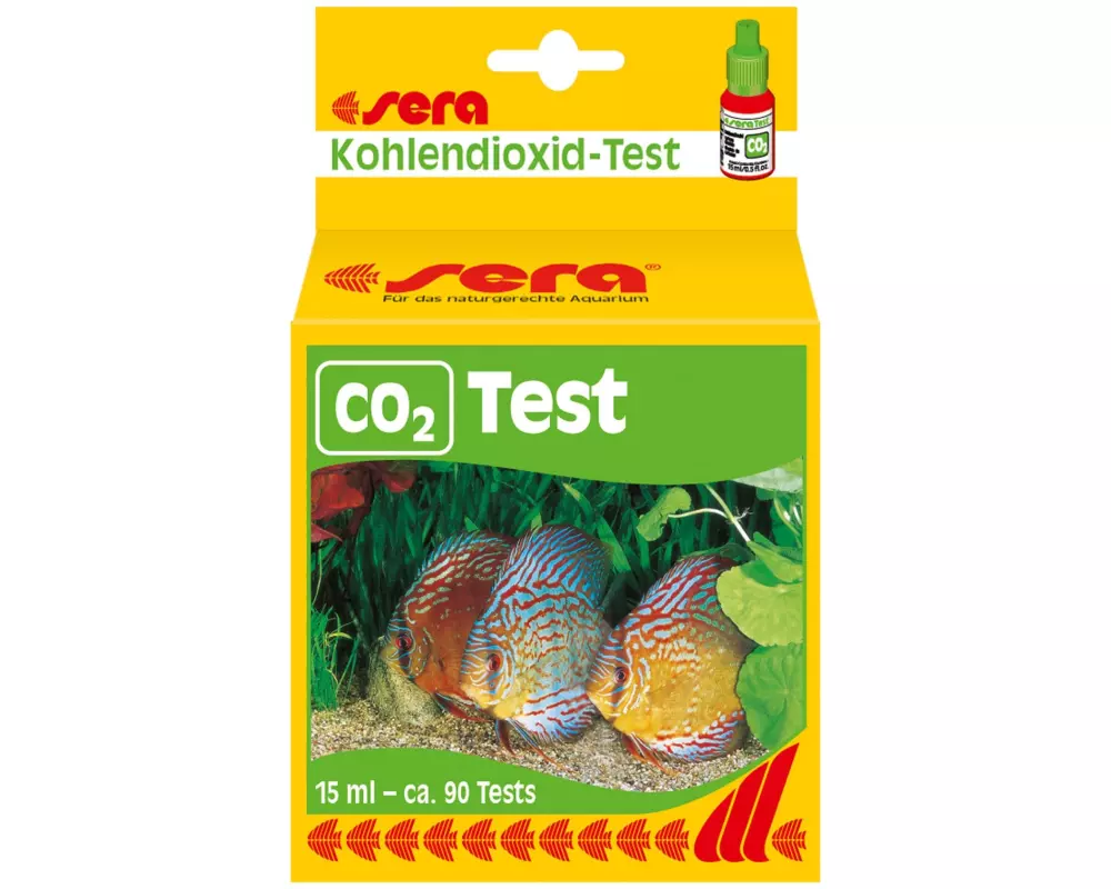 sera Wassertest CO2-Dauertest, 15 ml