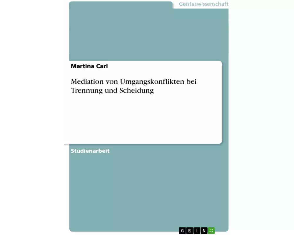 Mediation von Umgangskonflikten bei Trennung und Scheidung