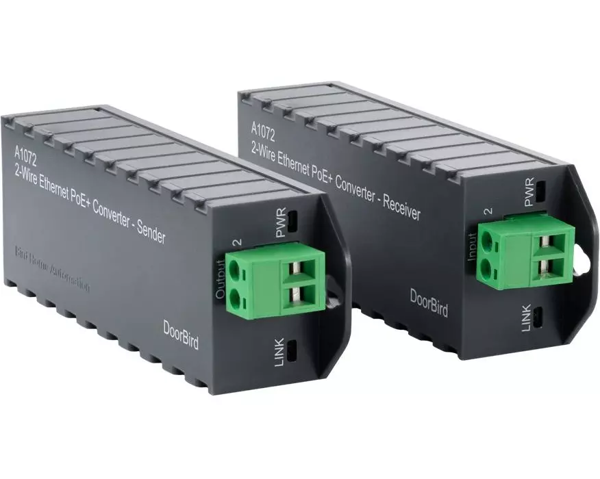 Doorbird 2-Drath Ethernet PoE+ Konverter