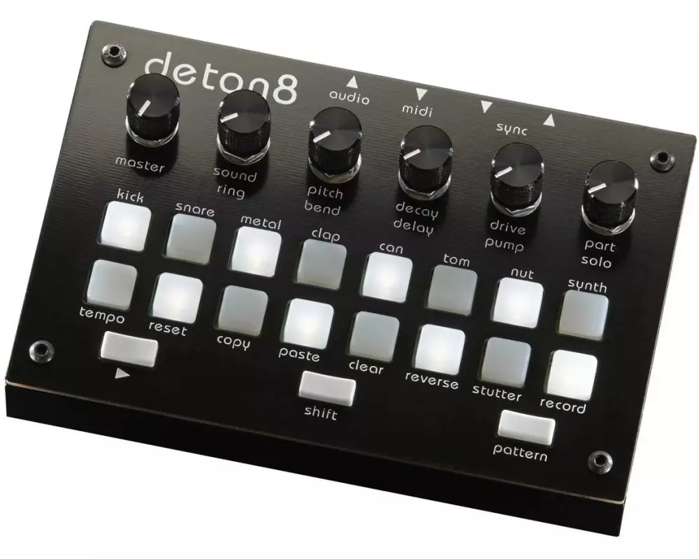 Twisted Electrons Deton8 8-Bit Hybrid-Sampler, Desktop-Gerät