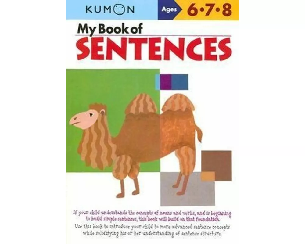 Kumon My Book of Sentences