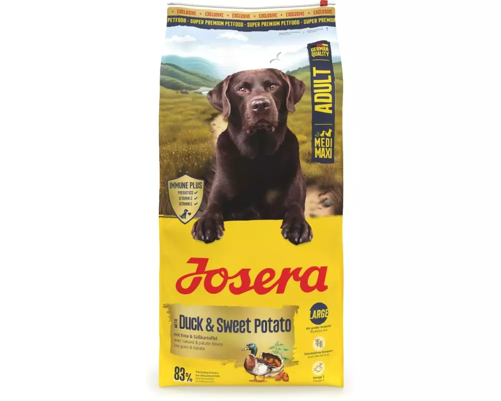 Josera Trockenfutter Adult Medi/Maxi Duck und SweetPotato 12.5 kg