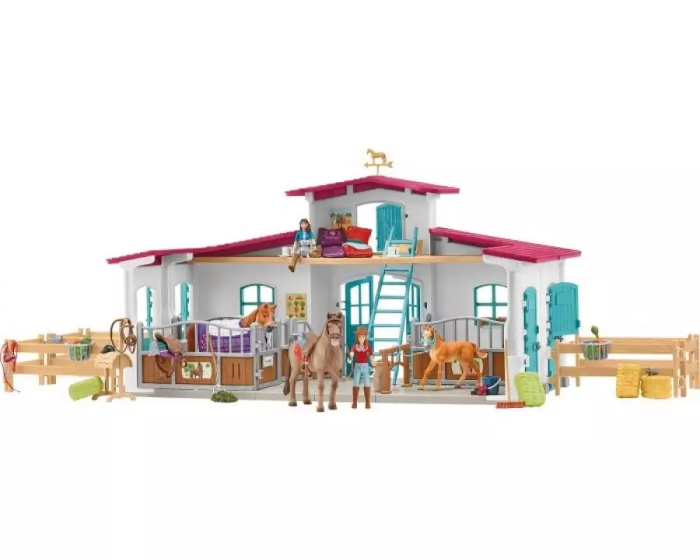 Schleich Spielfigurenset Horse Club Reiterhof