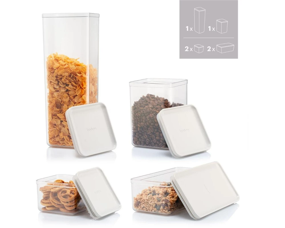 Bodum Vorratsdose Canteen 6er Set Creme