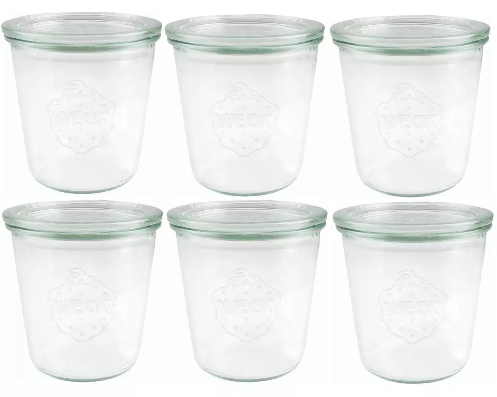 Weck Einmachglas 290 ml, 6 Stück