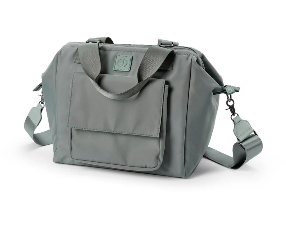 ELODIE Wickeltasche Wide Frame Hazy Jade Polyester, Grün, Hazy Jade