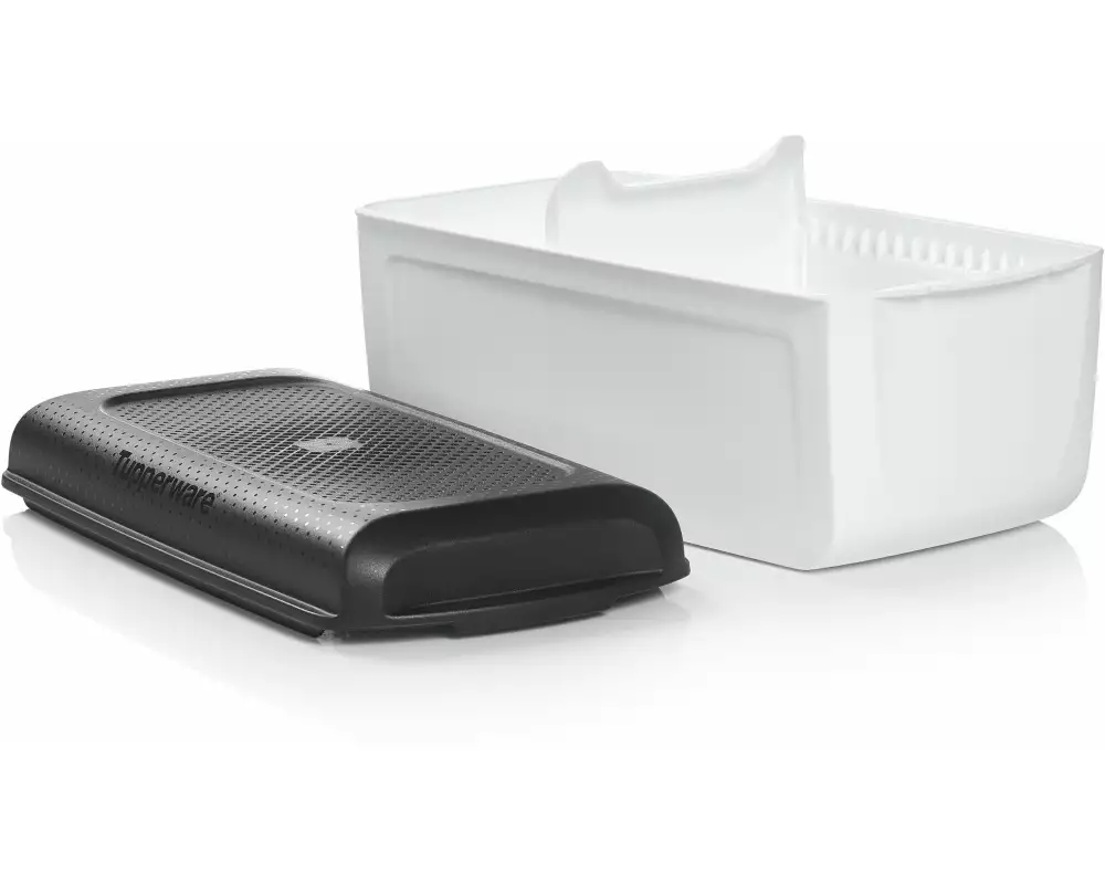 Mediashop Brotkasten Bread Smart Junior 32 x 16 x 15 cm, Weiss