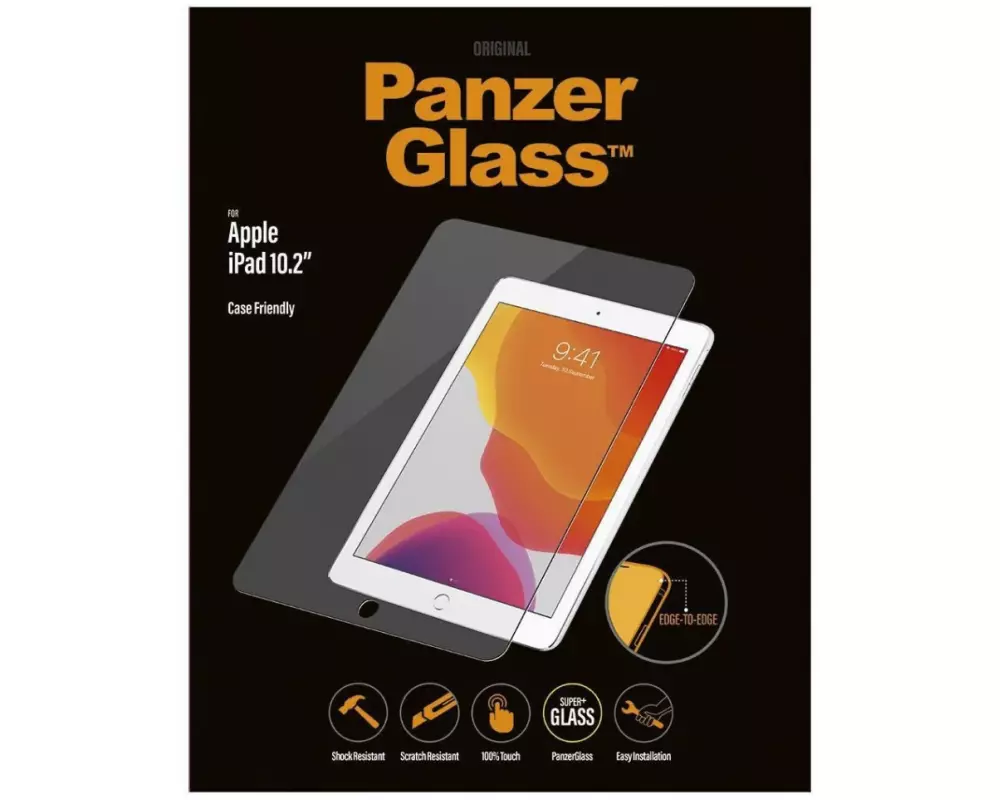 Panzerglass Tablet-Schutzfolie Case Friendly iPad 7th + 8th Gen. 10.2 "