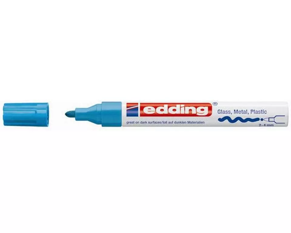 edding Lackmarker 750-CREA hellblau Hellblau