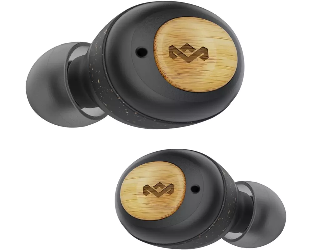 House of Marley True Wireless In-Ear-Kopfhörer Champion Schwarz