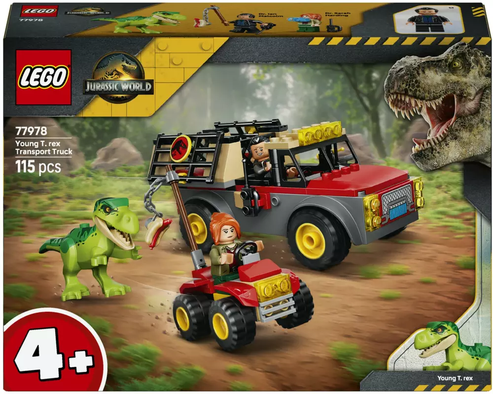 LEGO Jurassic World Transporter für den Jungen T.Rex 77978
