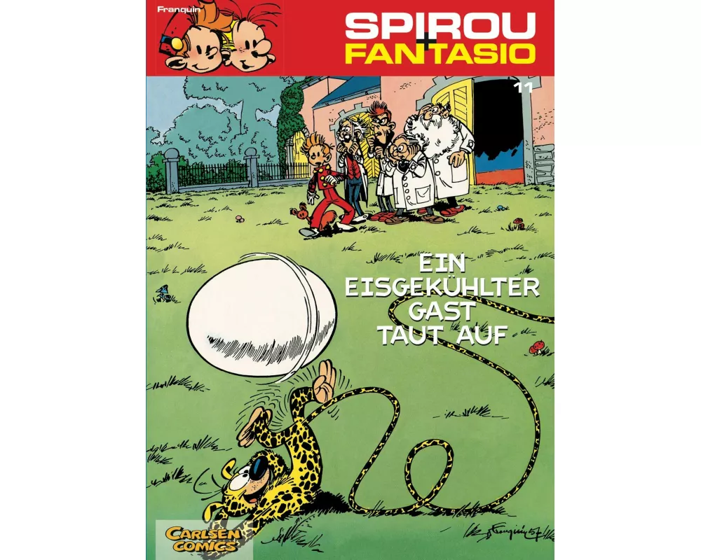 Spirou und Fantasio 11: Ein eisgekühlter Gast taut auf