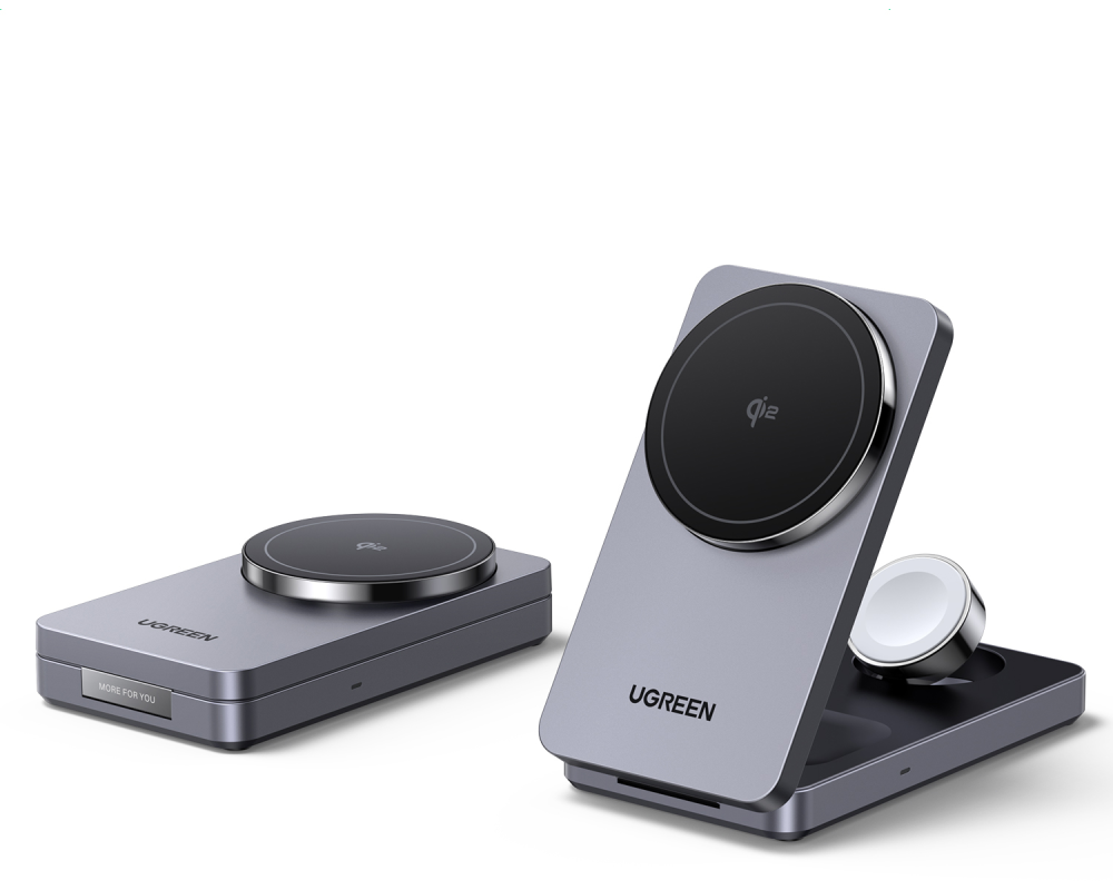 UGREEN Wireless Charger 3in1 ,25W 45025 BB Apple Watch,iPhone,Airpods