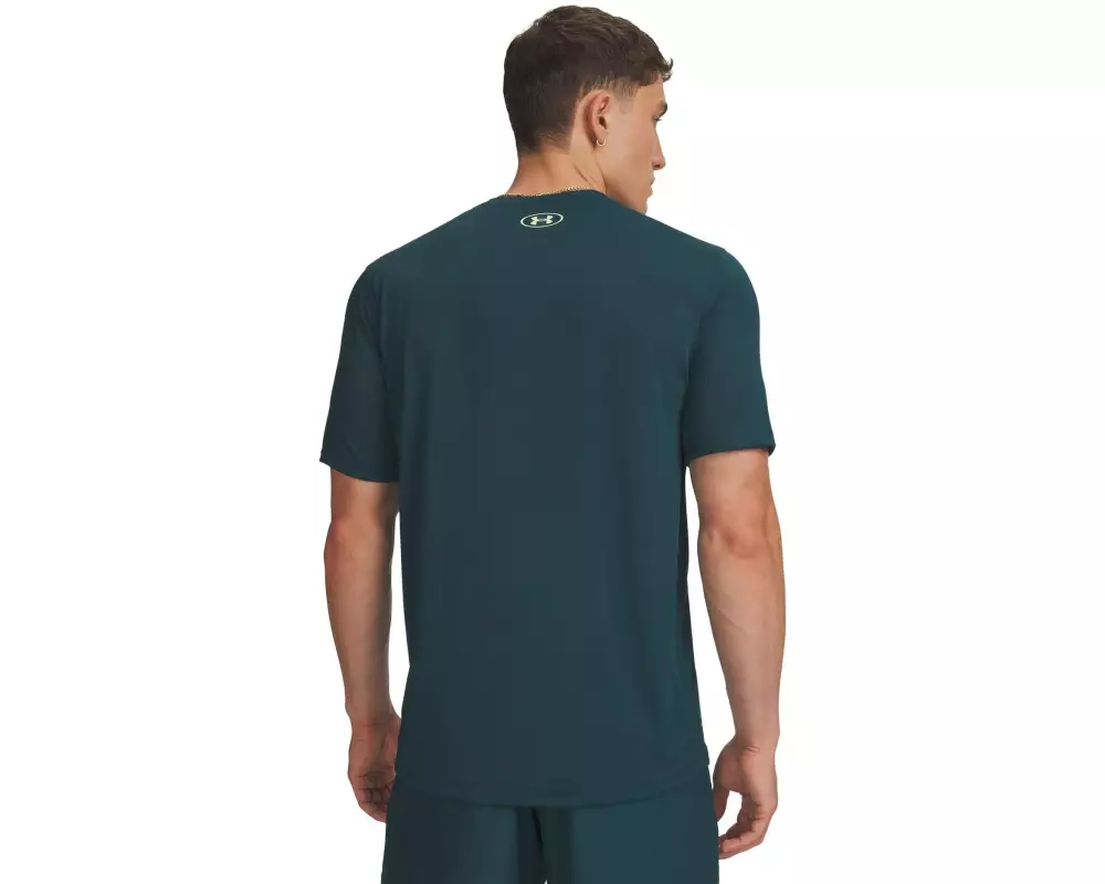 UNDER ARMOUR T-Shirt Tech Play Short Sleeve Grün, L
