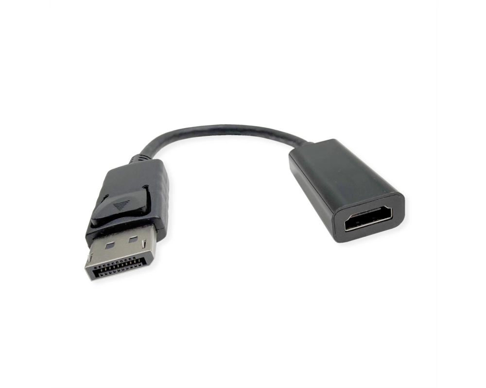 ROLINE 8K DisplayPort-HDMI Adapter, DP ST - HDMI BU, Aktiv