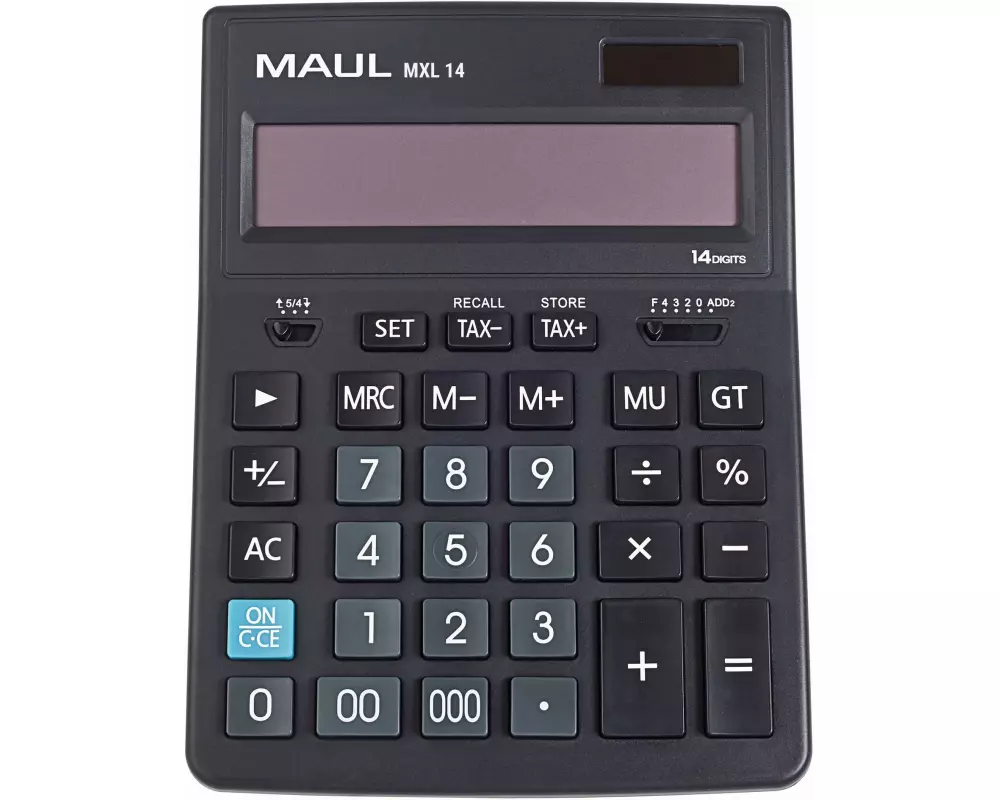 Maul Taschenrechner MXL14 Schwarz