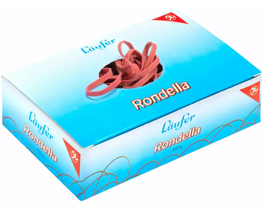 Läufer Gummiband 6 x 200 mm, 500 g